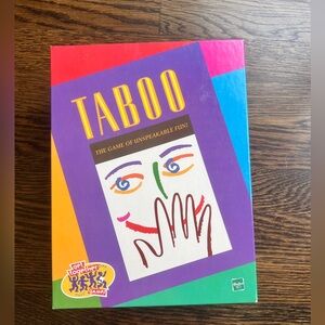 Vintage Taboo The Game Of Unspeakable Fun Hasbro